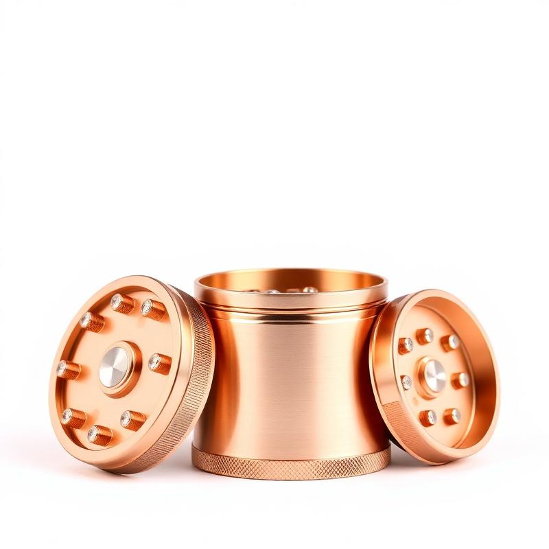 Rose Gold 4-Piece Grinder 55mm